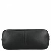 Elegancka Torebka Skórzana typu Shopper Bag Czarna